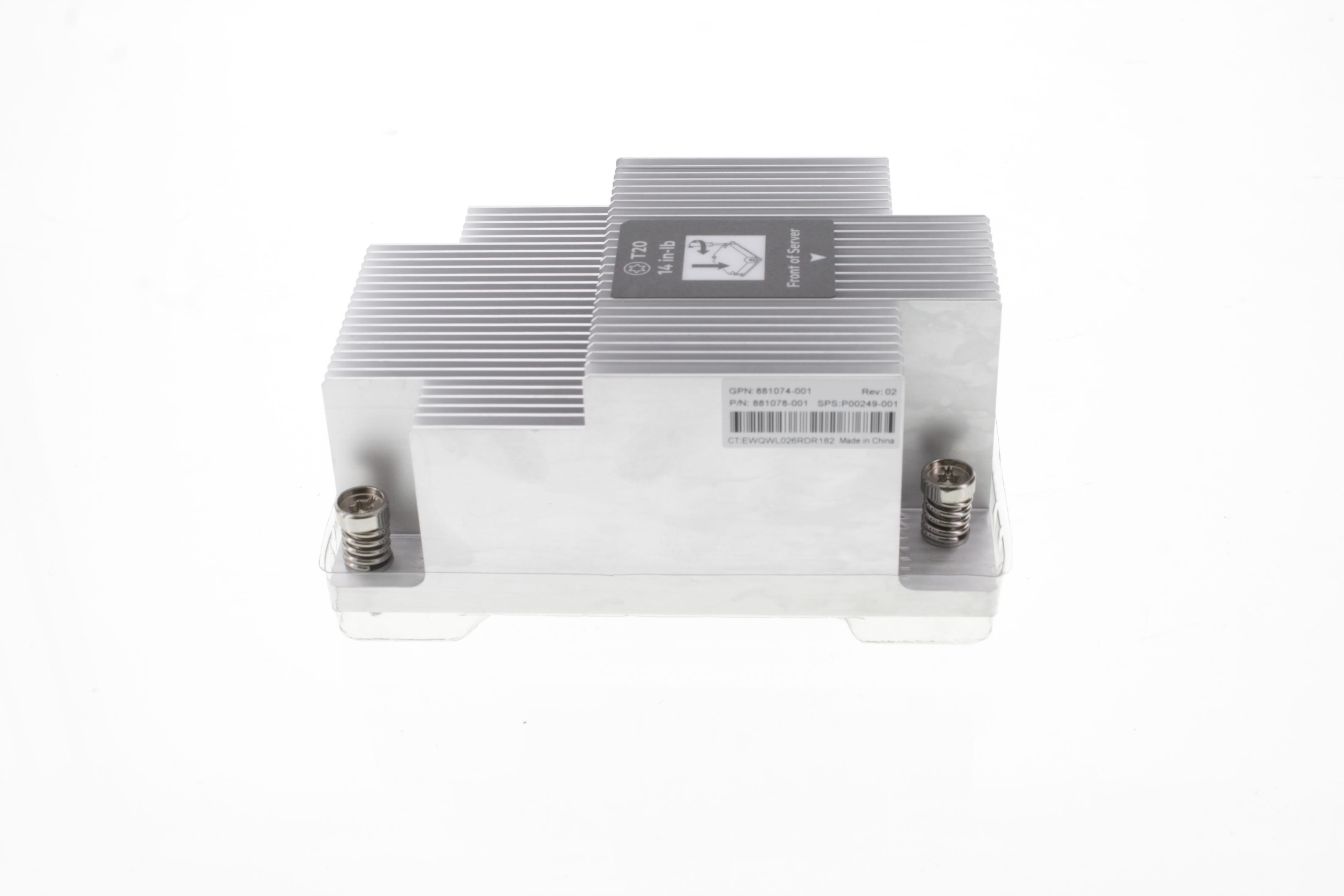 Refurbished HP P00249-001 - Heatsinks